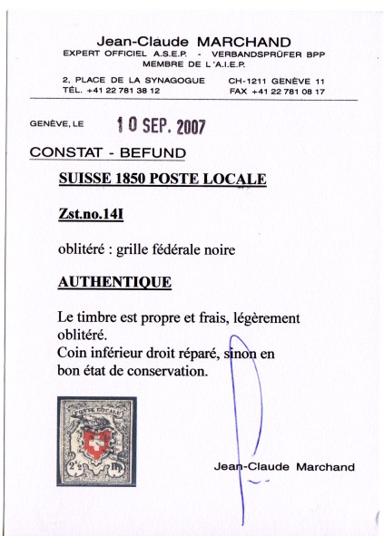 certificat