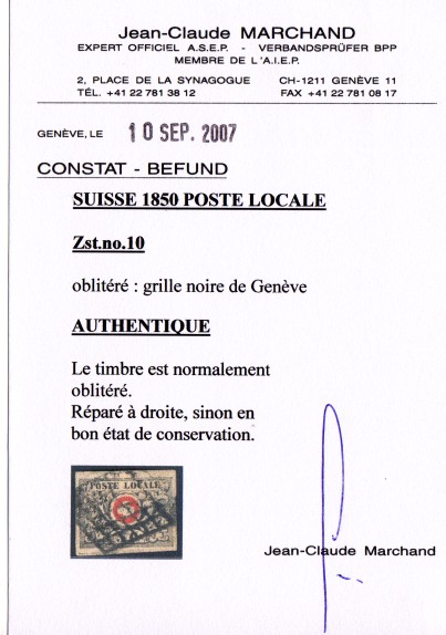 certificat